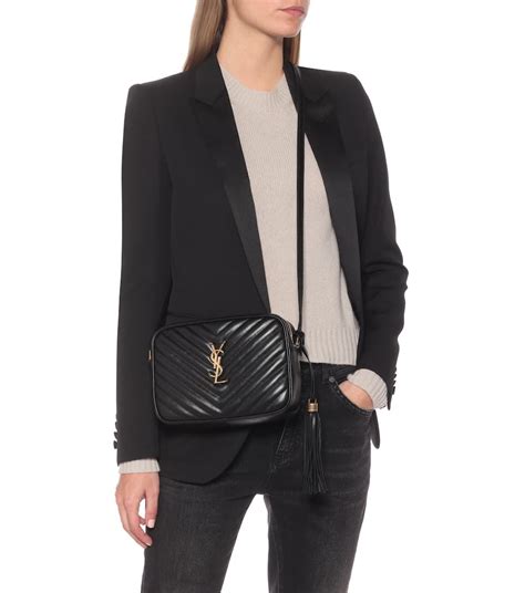 ysl mini lou quilted leather camera bag|YSL lou camera bag black.